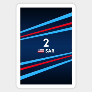 F1 2023 - #2 Sargeant Sticker